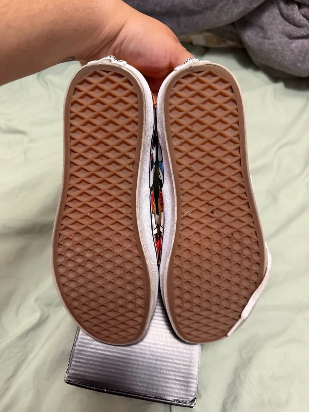Vans Multicolor Mickey Mouse Canvas Low Top Sneakers - Picture 6 of 6
